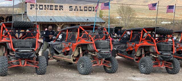 Tour del deserto di Las Vegas in buggy + Esperienza di tiro a segno