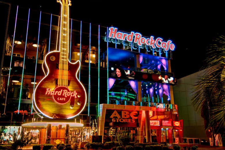 Hard Rock Café Las Vegas sin colas