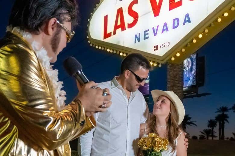 Imagen de Boda Elvis en el cartel de Las Vegas