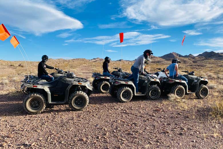 Tour en quad por el desierto de Las Vegas