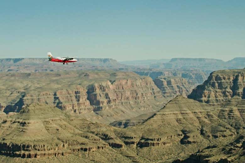 Paseo en avioneta por el Gran Cañón