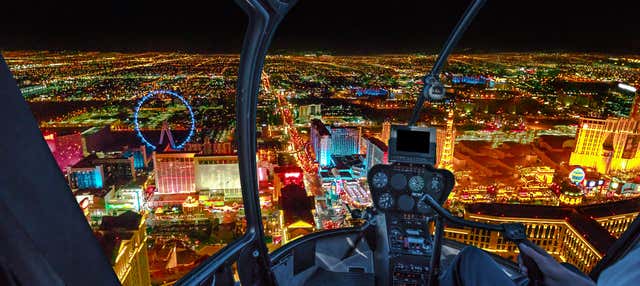 Giro serale in elicottero su Las Vegas