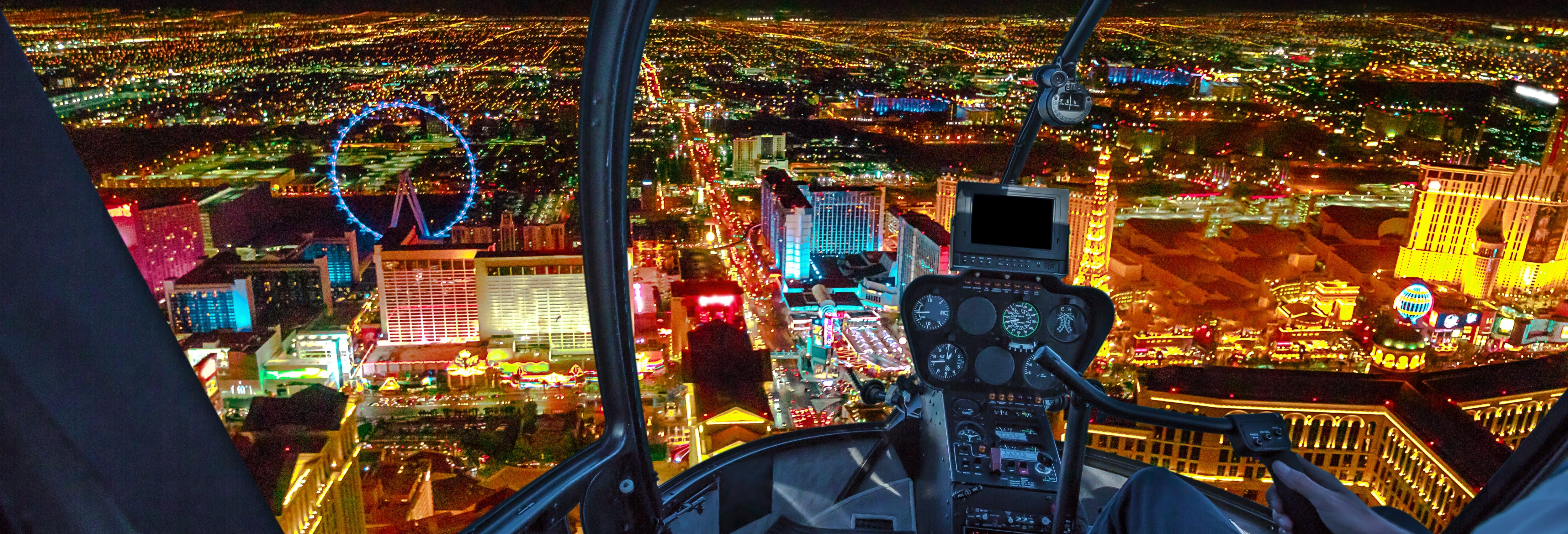 Passeio de helicóptero por Las Vegas