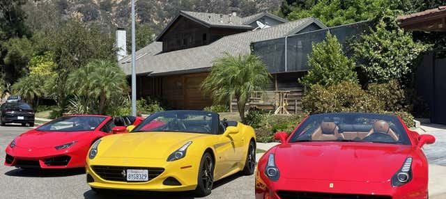 Giro in Ferrari a Los Angeles