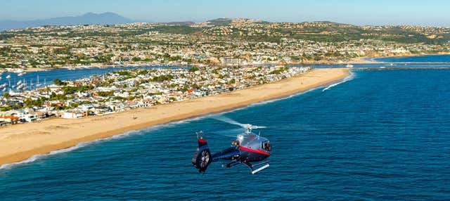 Giro in elicottero a Los Angeles da Long Beach