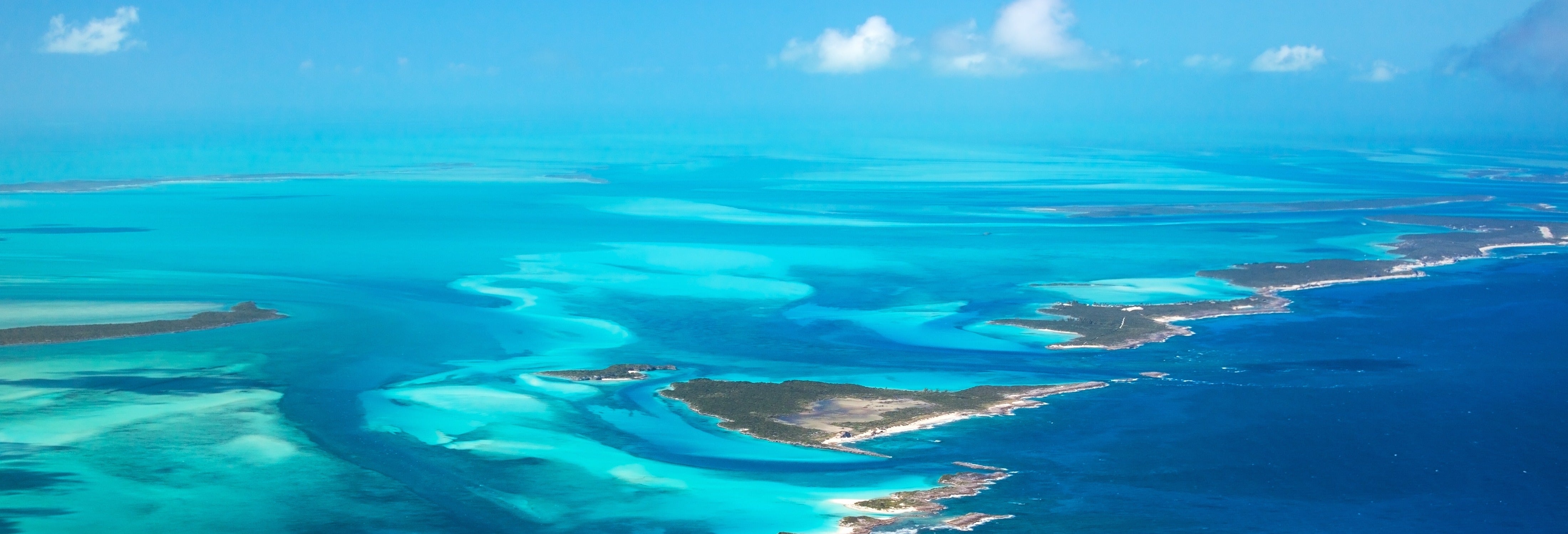 Excursão por conta própria às ilhas Bahamas