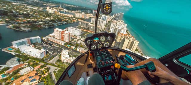 Vol en hélicoptère au-dessus de Miami