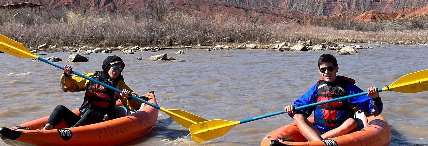 Kayak sul fiume Colorado