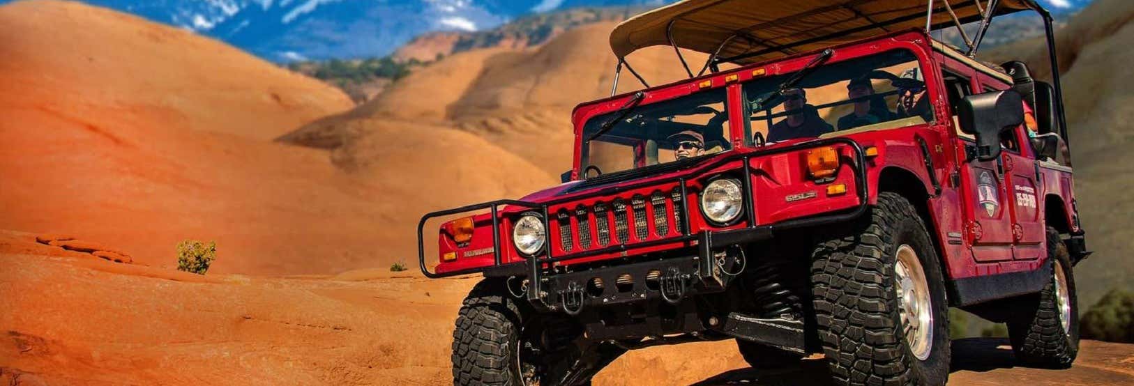 Tour dell'Hell's Revenge Trail in 4x4