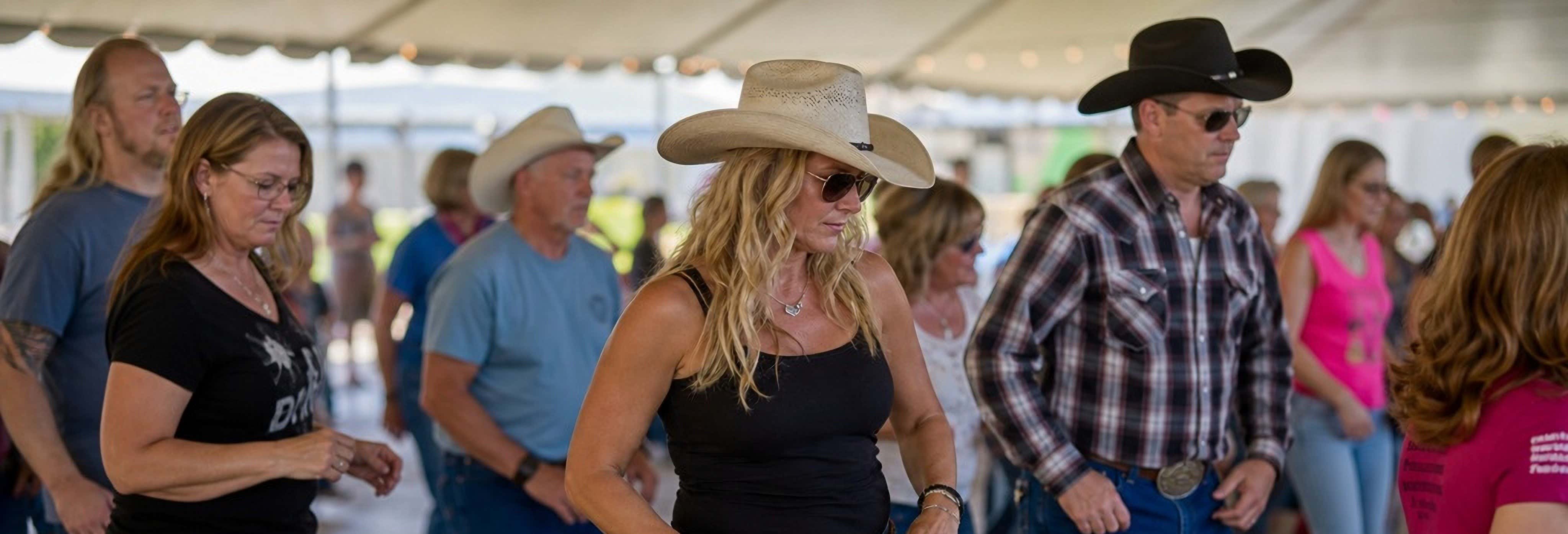 Clase de line dance en Nashville