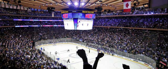 Billet pour les New York Rangers