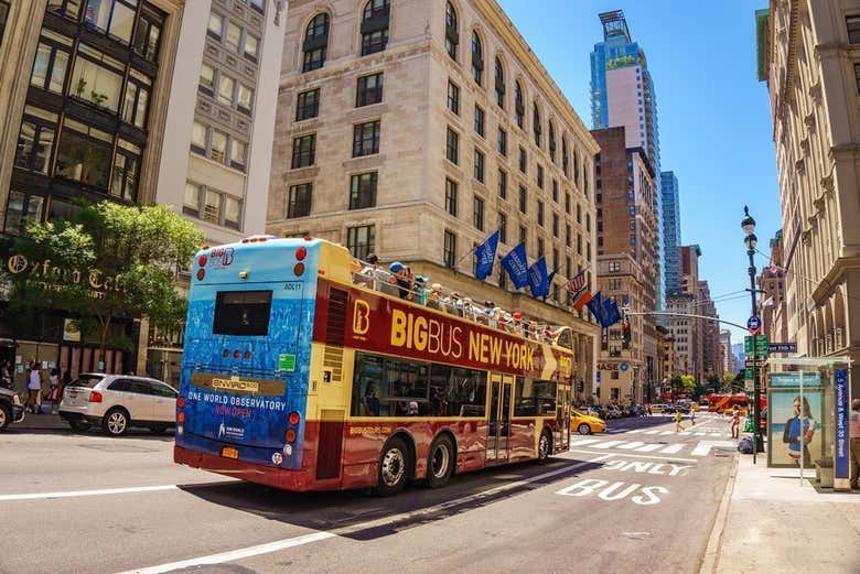 Autobús turístico de Nueva York