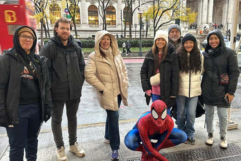 Tour de los superhéroes de Nueva York