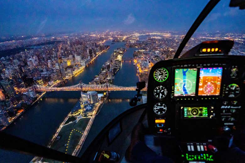 Paseo en helicóptero por Nueva York desde Westchester