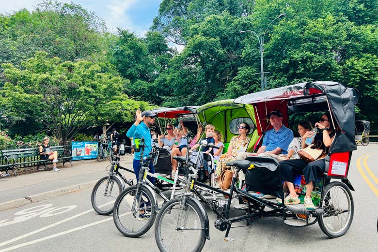 Tour en rickshaw por Central Park