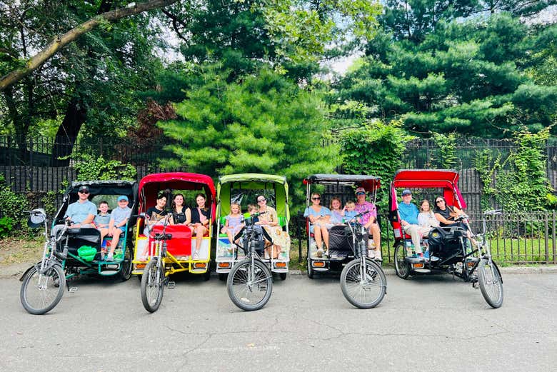 Tour en rickshaw por Central Park