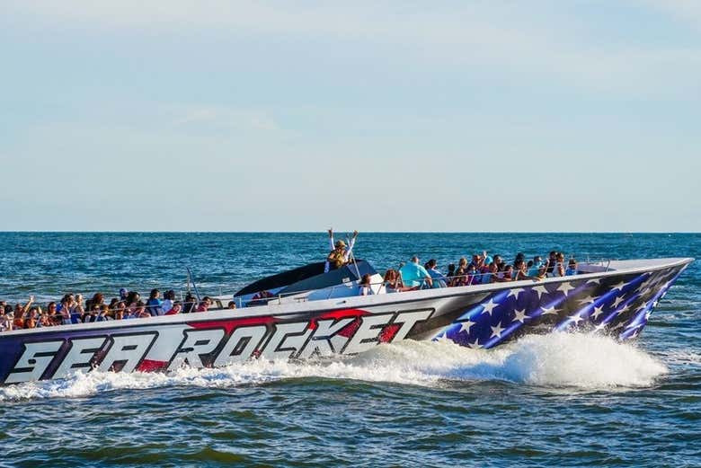 Ocean City Speedboat Tour & Dolphin Watching