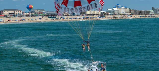 Parasailing a Ocean City