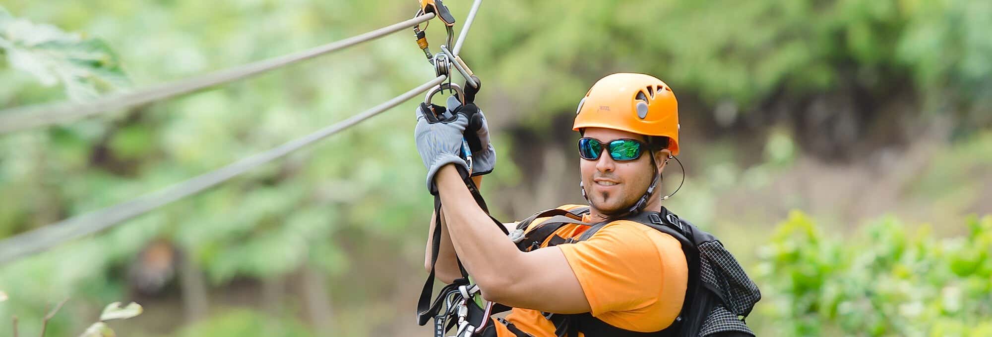 Ziplining at Toro Verde Eco Adventure Park