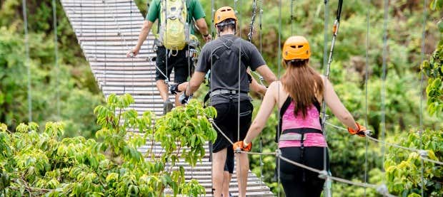 Ponti sospesi al Toro Verde Eco Adventure Park