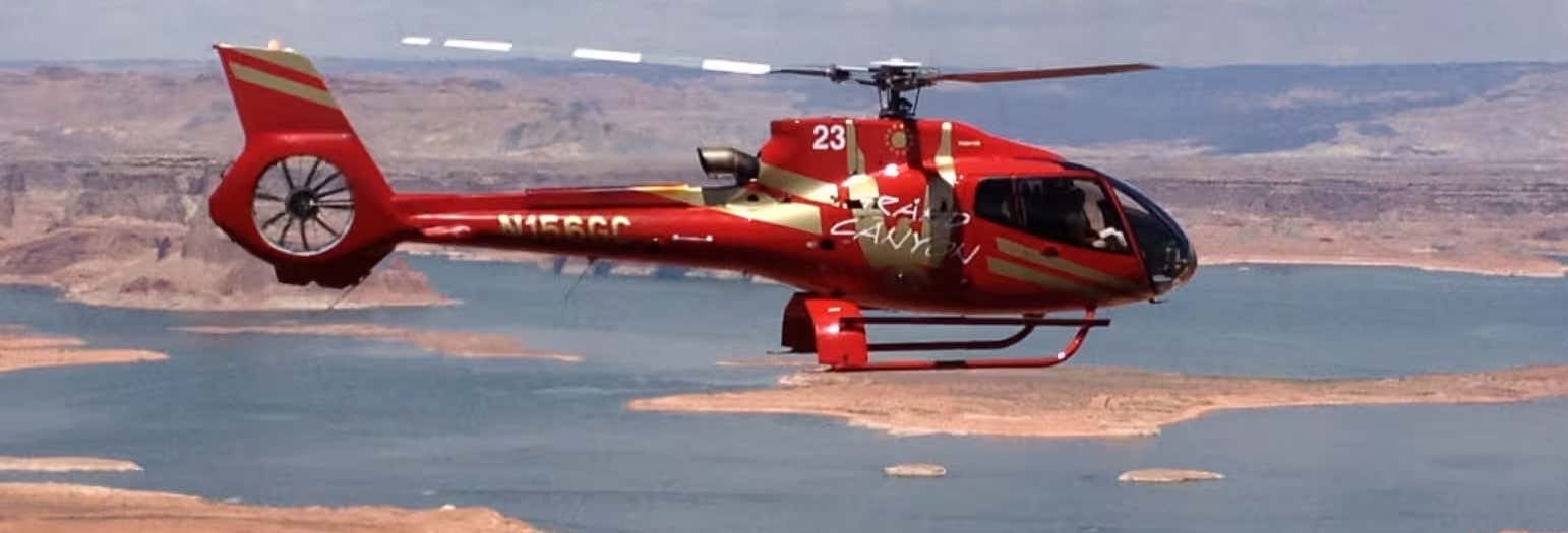 Giro in elicottero a Horseshoe Bend