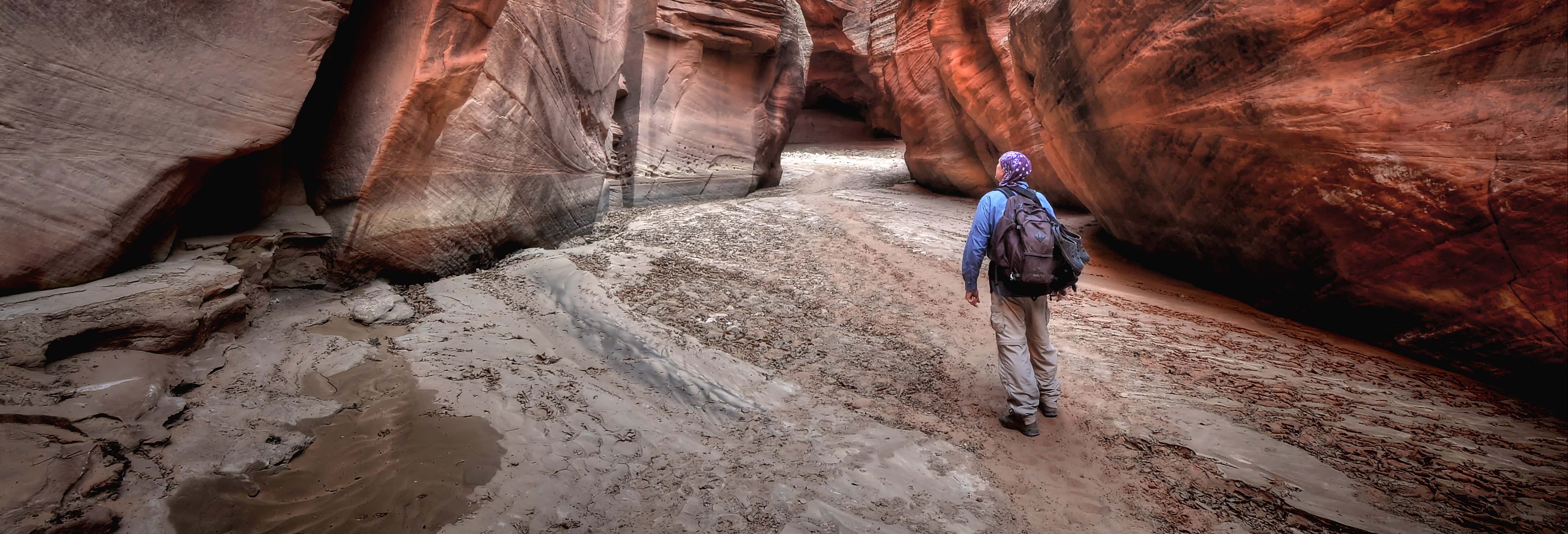 Trekking sul Canyon Buckskin Gulch