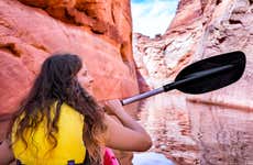 Tour de caiaque pelo lago Powell