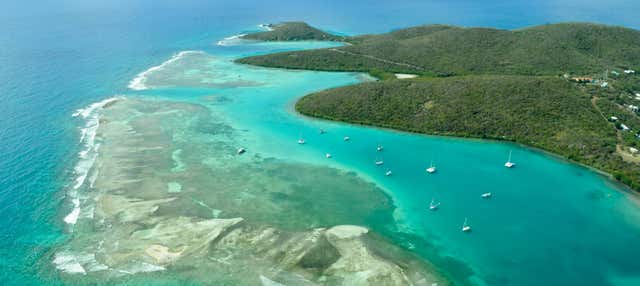 Escursione sull'isola di Culebra in catamarano