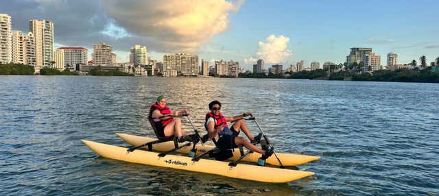 Tour della Laguna del Condado in bicicletta acquatica