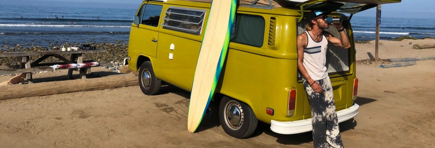 Excursão a Malibu de van Volkswagen + Surf
