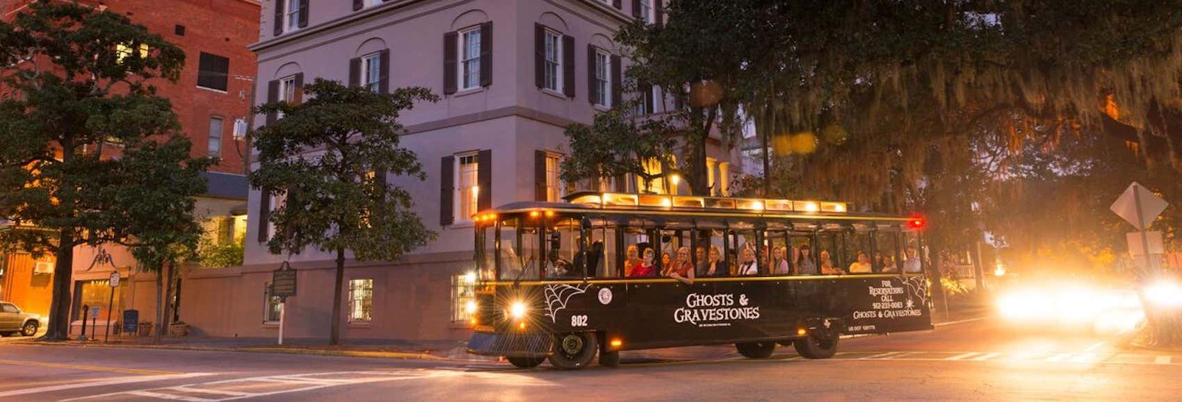 Tour dei fantasmi di Savannah in filobus 