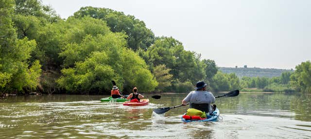 Tour sul fiume Verde in kayak