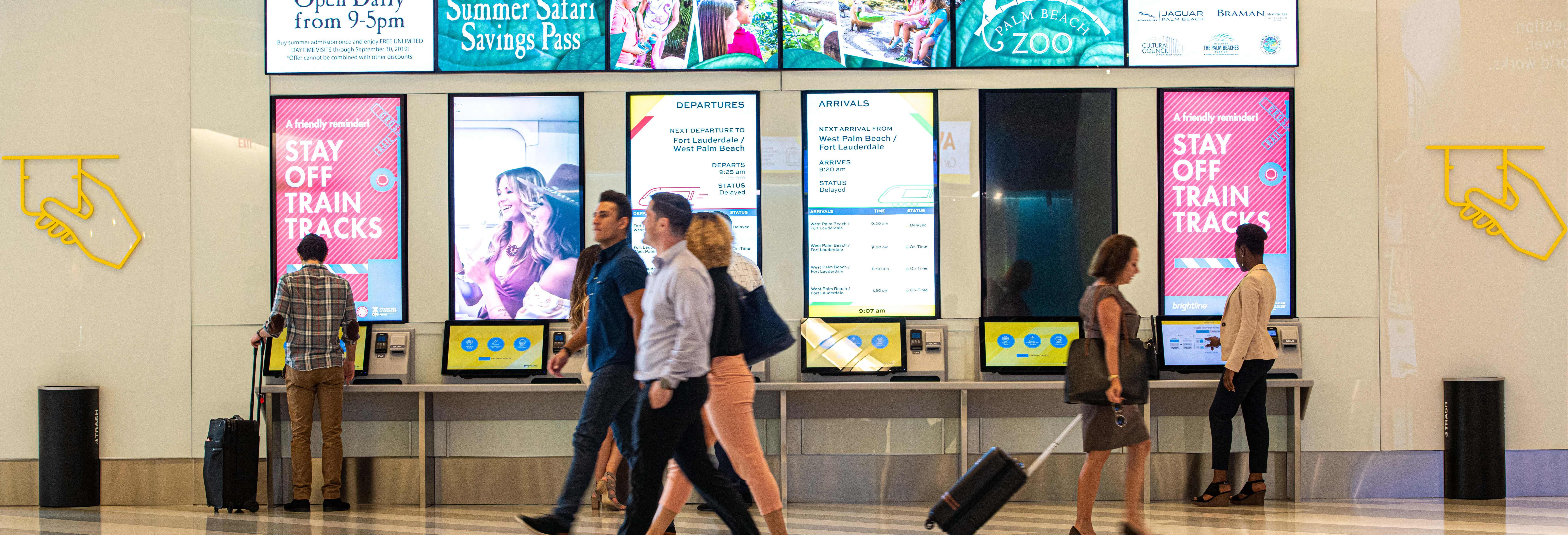 Treno alta velocità Brightline tra West Palm Beach e Miami