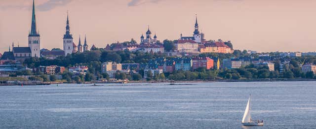 Balade en bateau dans la baie de Tallin