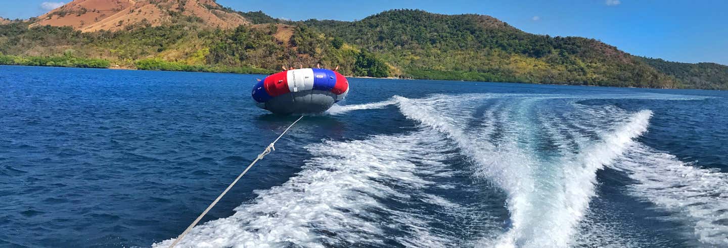 Tubing o banana boat a Coron