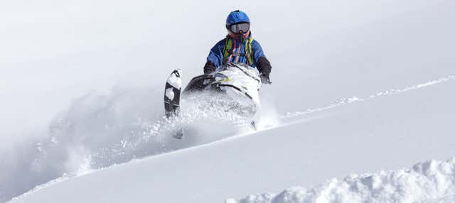 Giro in motoslitta a Levi