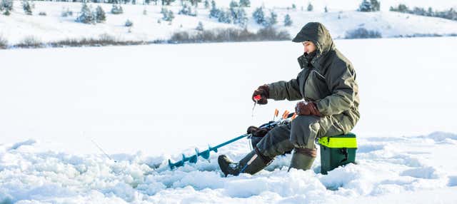 Pesca sul ghiaccio a Kittilä