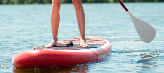 Paddle surf nel lago Vatiajärvi