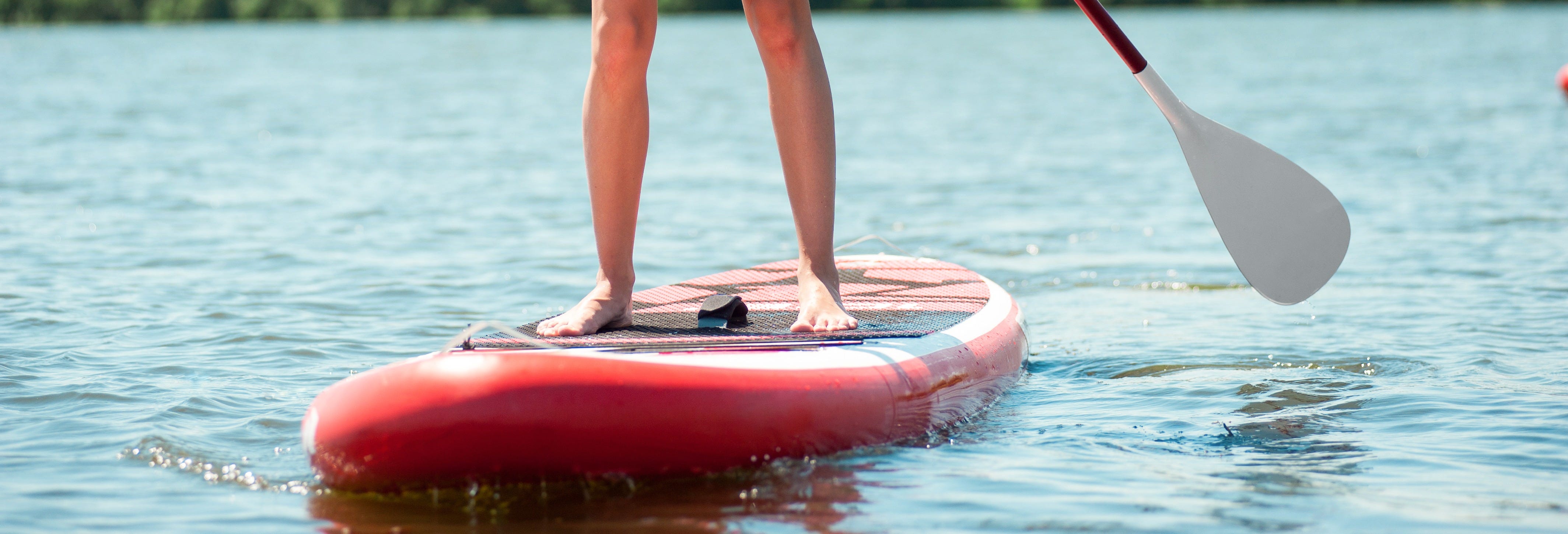 Paddleboarding on Lake Vatiajärvi