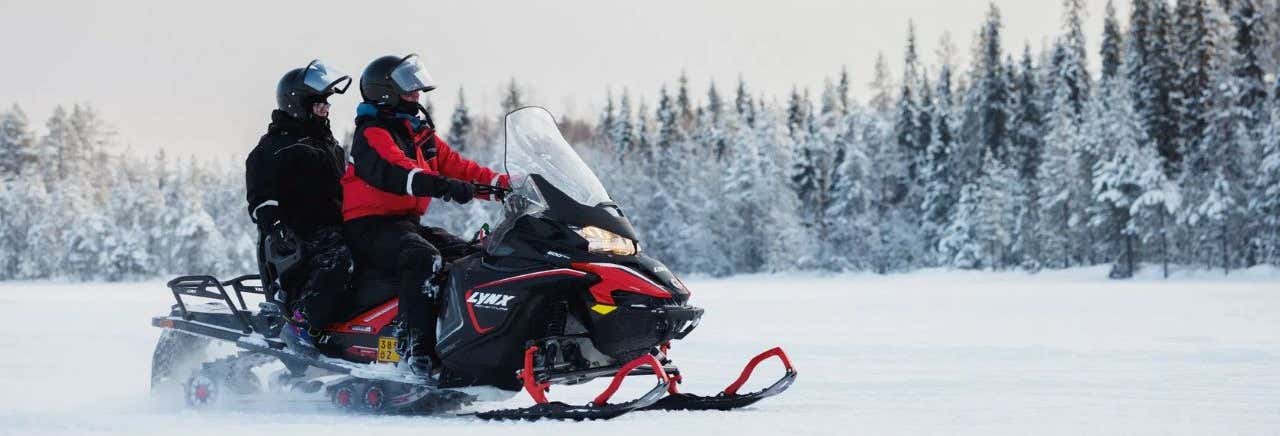Levi Snowmobile Tour