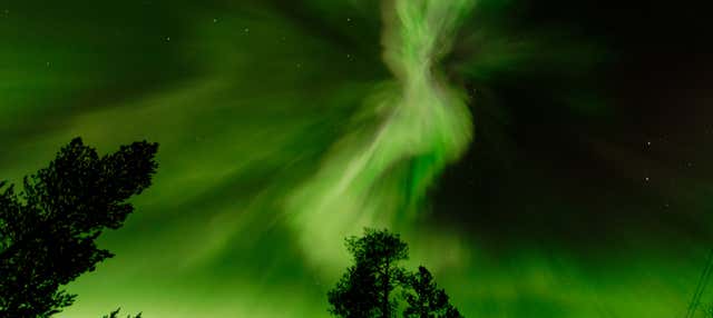 Tour dell'aurora boreale con racchette da neve
