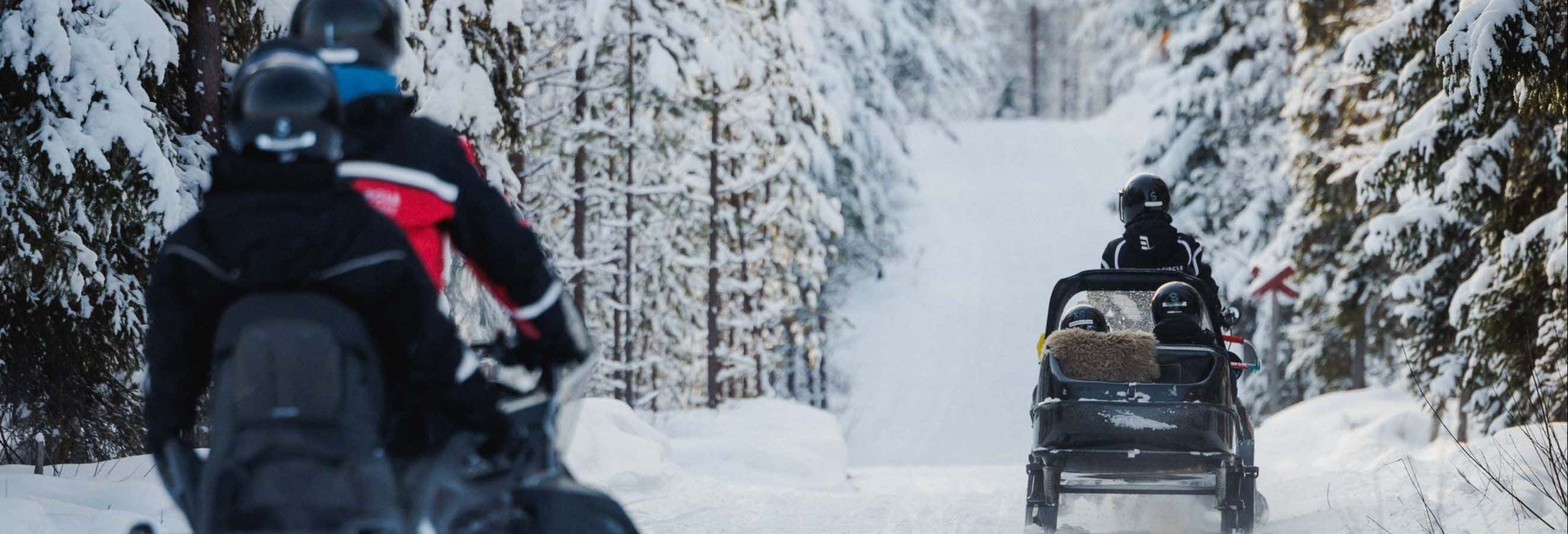 Villaggio di Babbo Natale in motoslitta + Giro in slitta con renne