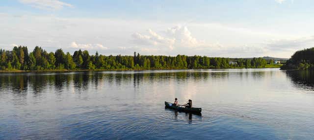 Paseo en canoa por Rovaniemi