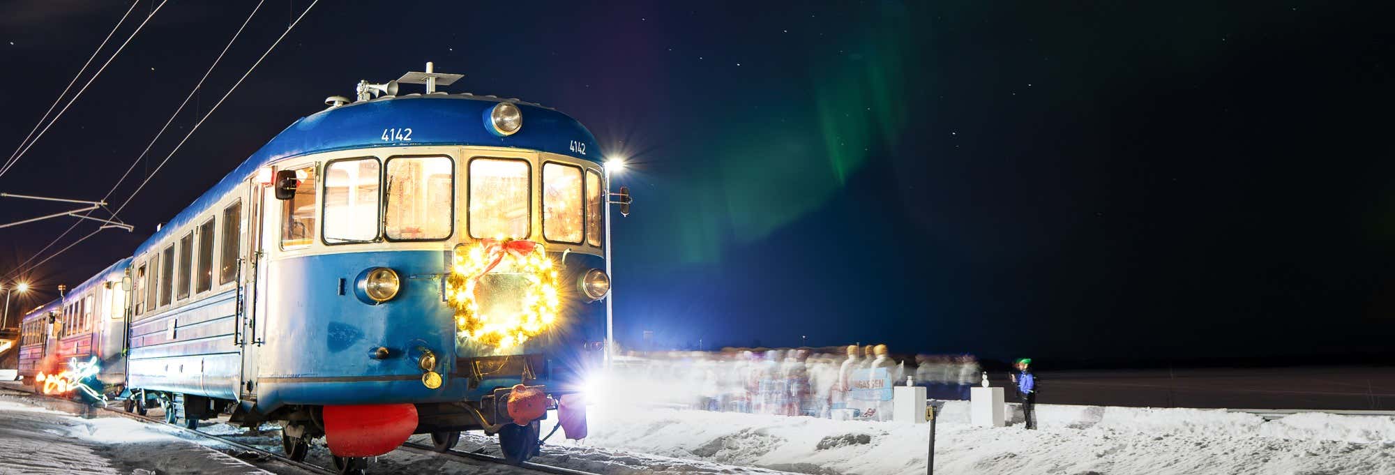 Tren de la aurora boreal