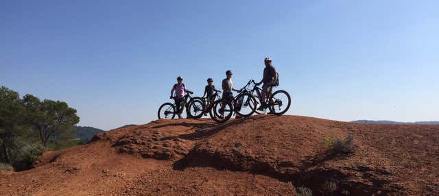 Balade à vélo électrique à la montagne Sainte-Victoire