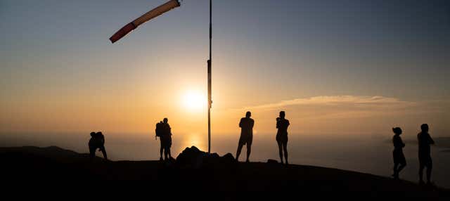 Trekking ad Appietto al tramonto