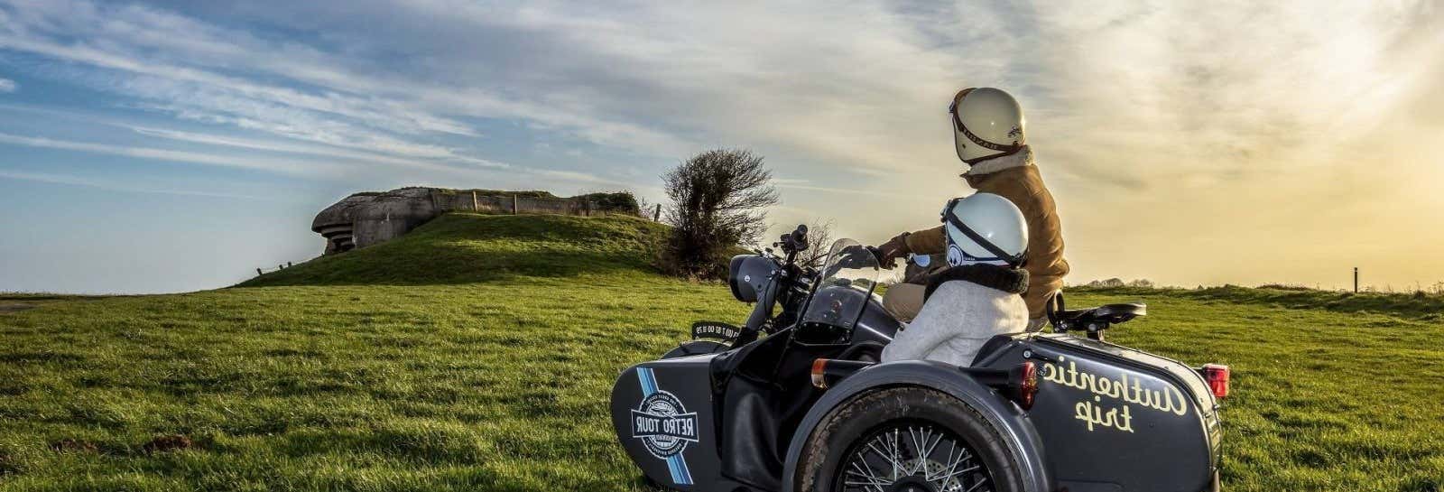 Tour privato dello Sbarco in Normandia in sidecar