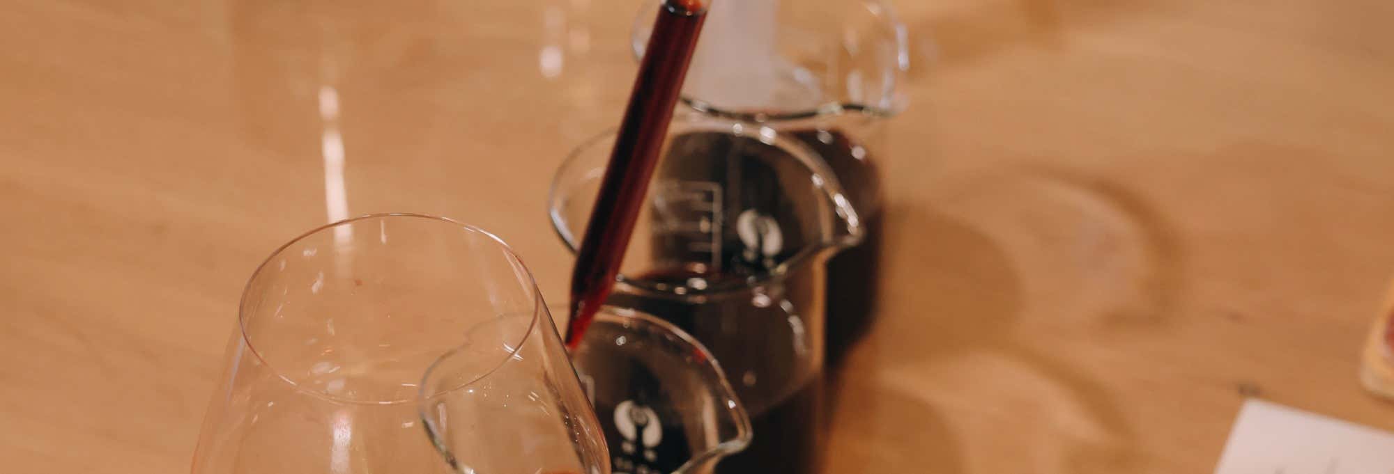 Laboratorio di vinificazione presso il Museo del Vino e del Commercio