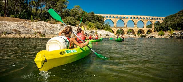 Noleggio di kayak al Pont du Gard