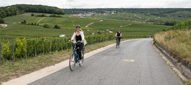 Tour dello champagne in bici elettrica